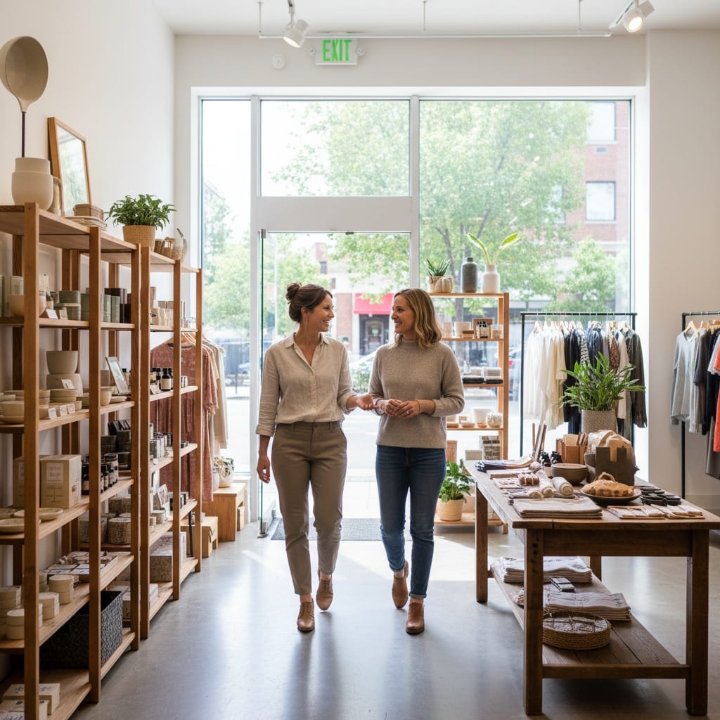 retail shop browsing 72052274