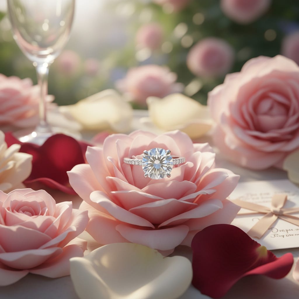 rose petals romantic 49786061