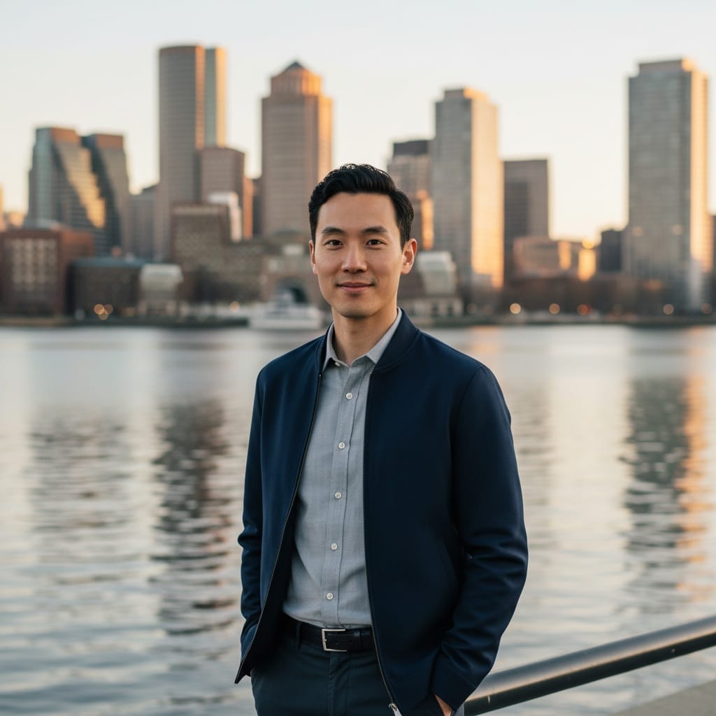 slim asian man charles river esplanade 69991939
