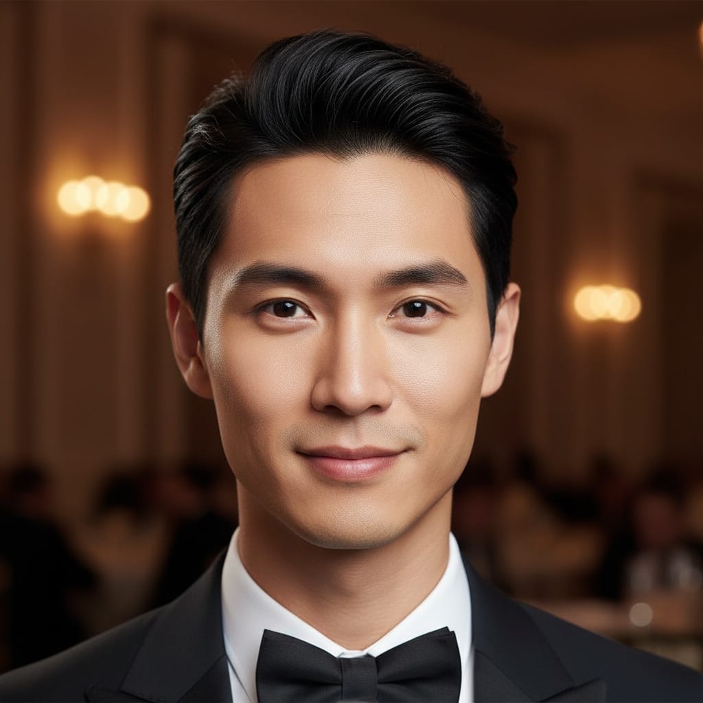 slim asian man elegant product closeup 24272263