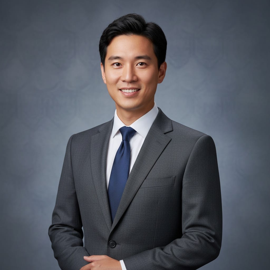 slim asian man studio professional portrait 87875118