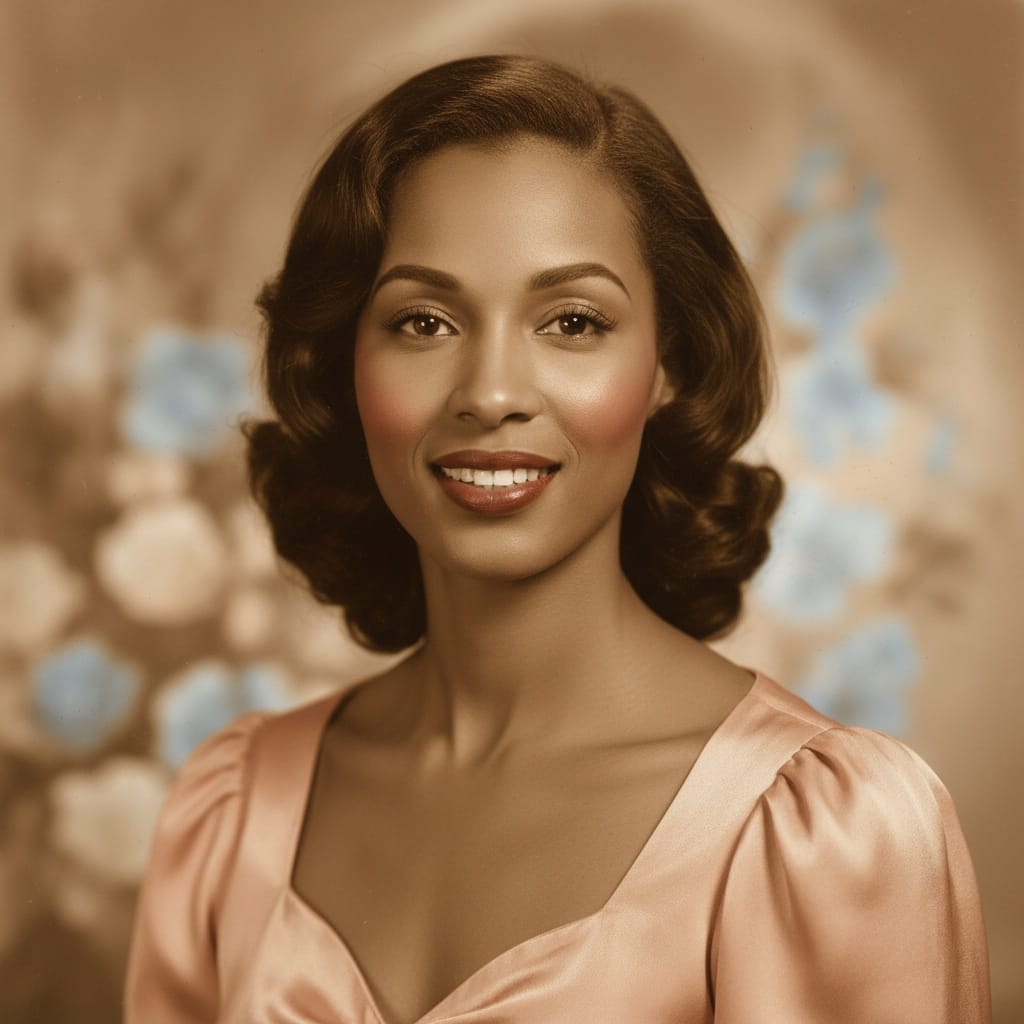 slim black woman military sweetheart portrait 36616309