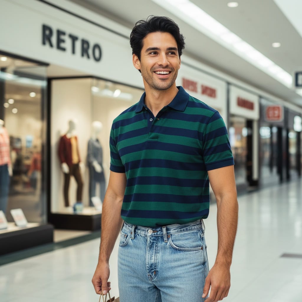 slim latino man mall shopping lifestyle 76785847