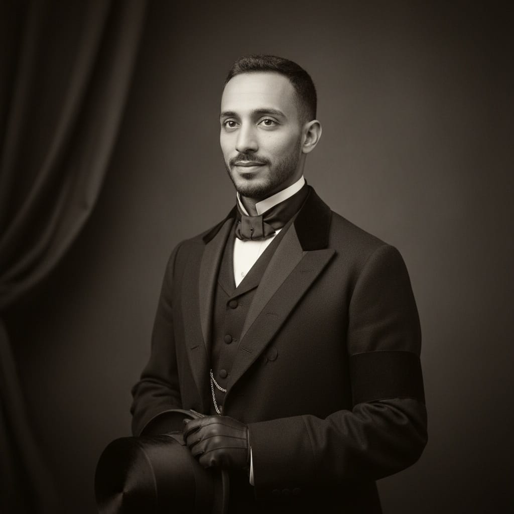 slim middle_eastern man mourning memorial portrait 53864374
