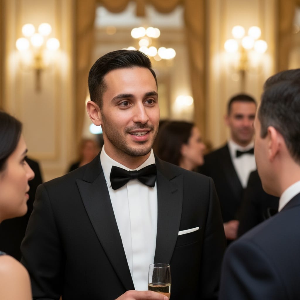 slim middle_eastern man networking conversation 36306315