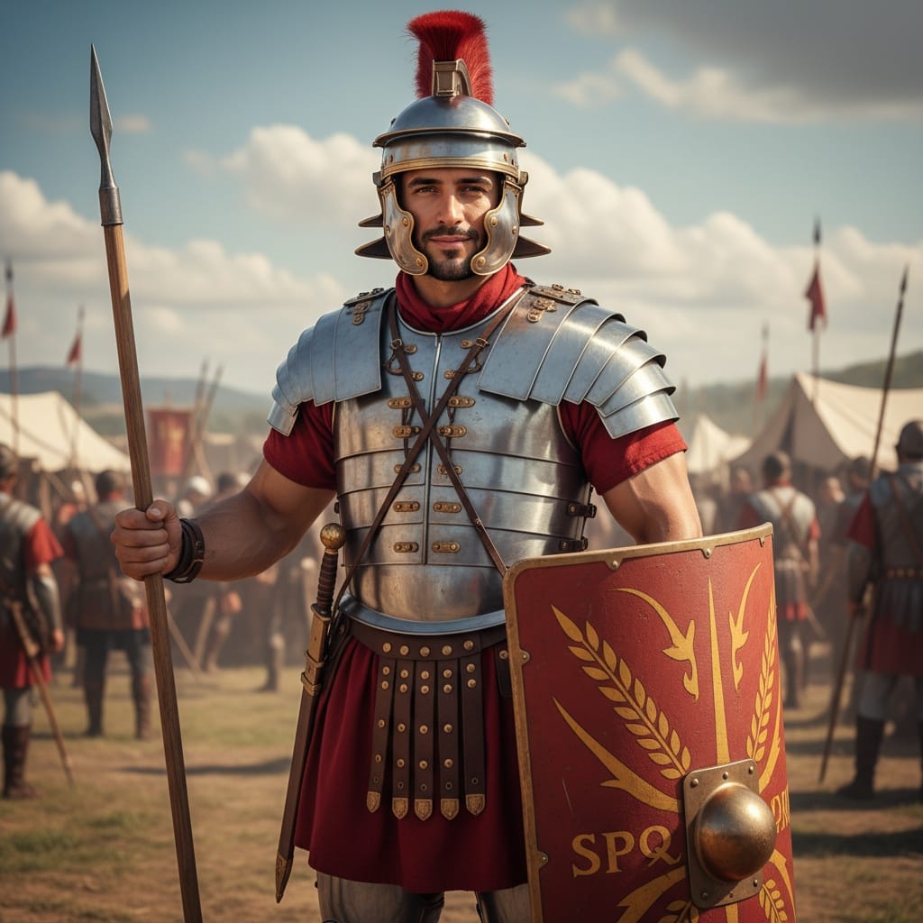slim middle_eastern man roman soldier legion 46247794