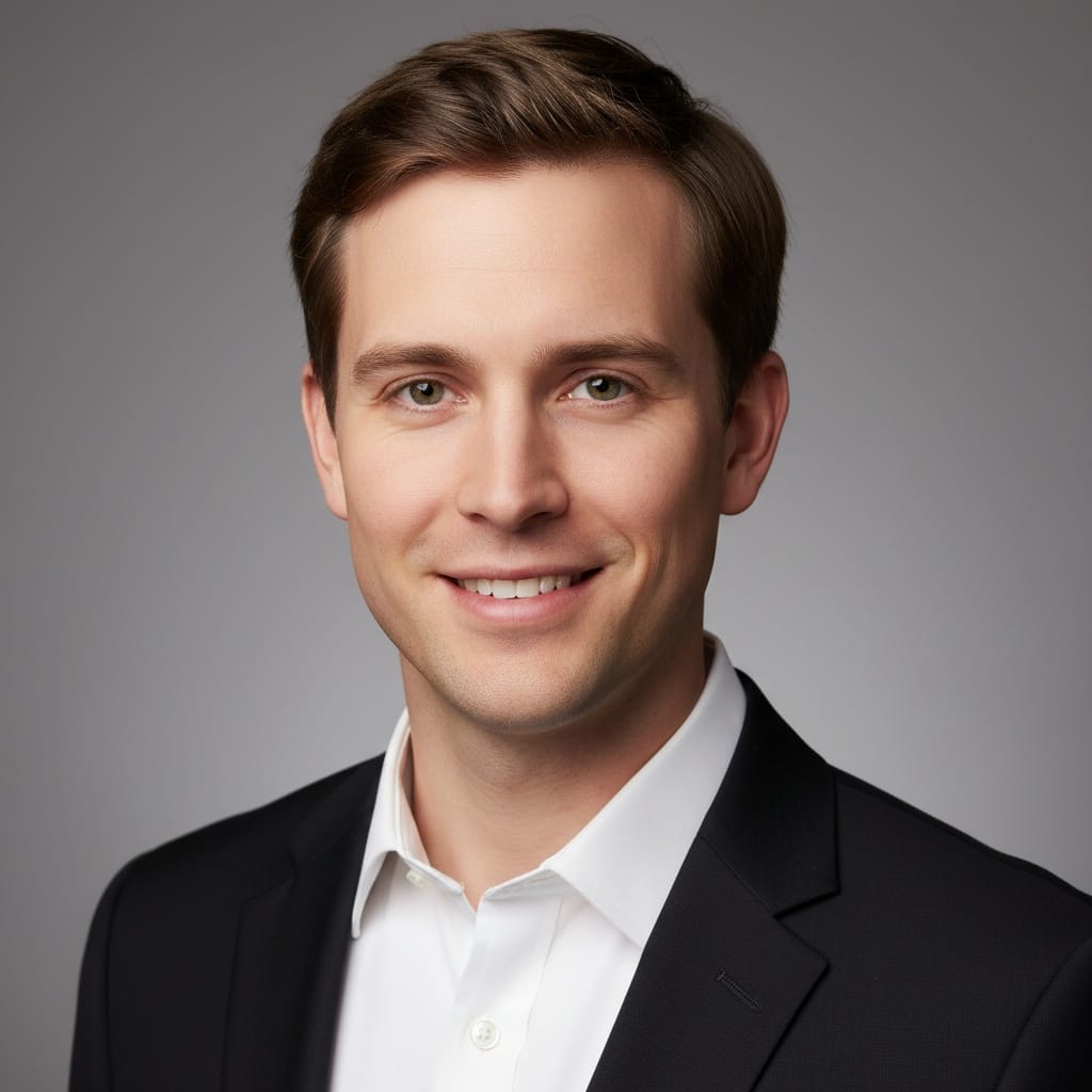 slim white man classic neutral gray background 47243548