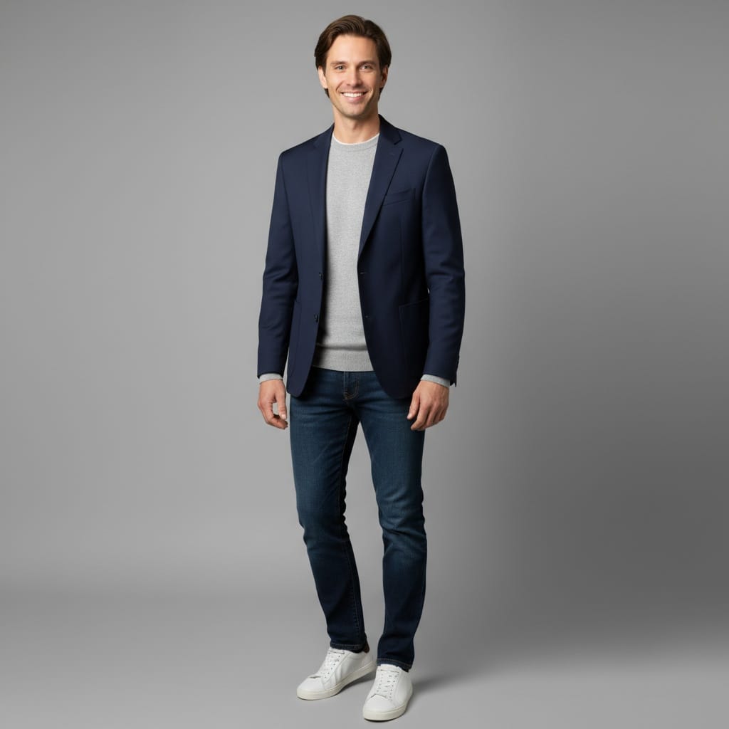slim white man three quarter portfolio staple 33747288