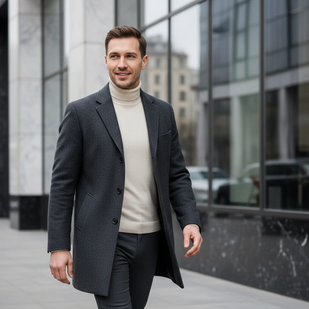 slim white man urban luxury street style 15666556