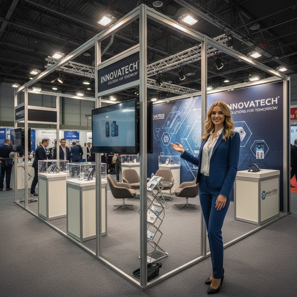 slim white woman booth corner perspective 65643481