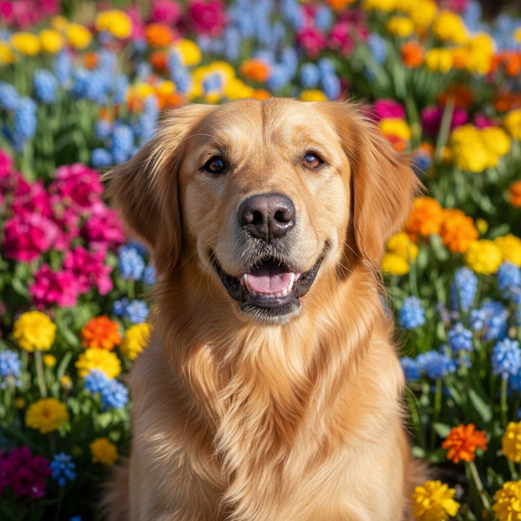 spring garden flowers 51404598