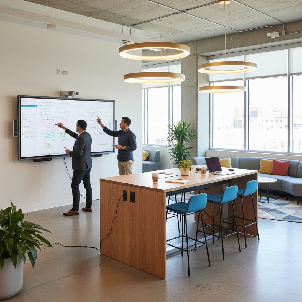 standing workspace setup 14513355
