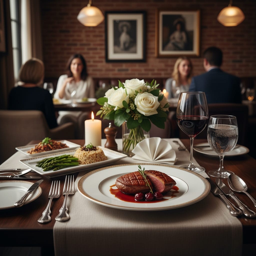 styled dining scene 58803430