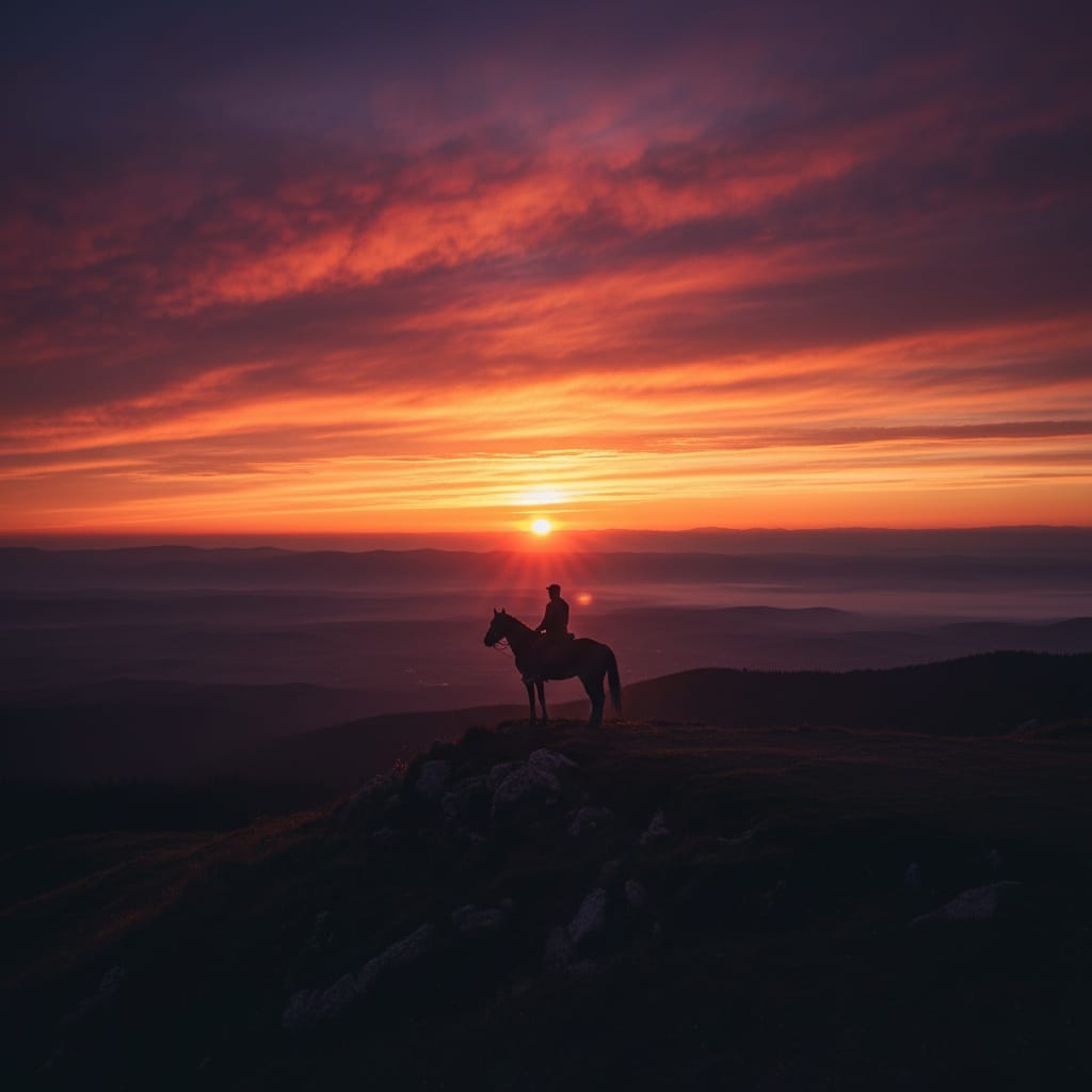 sunrise silhouette epic 33052192