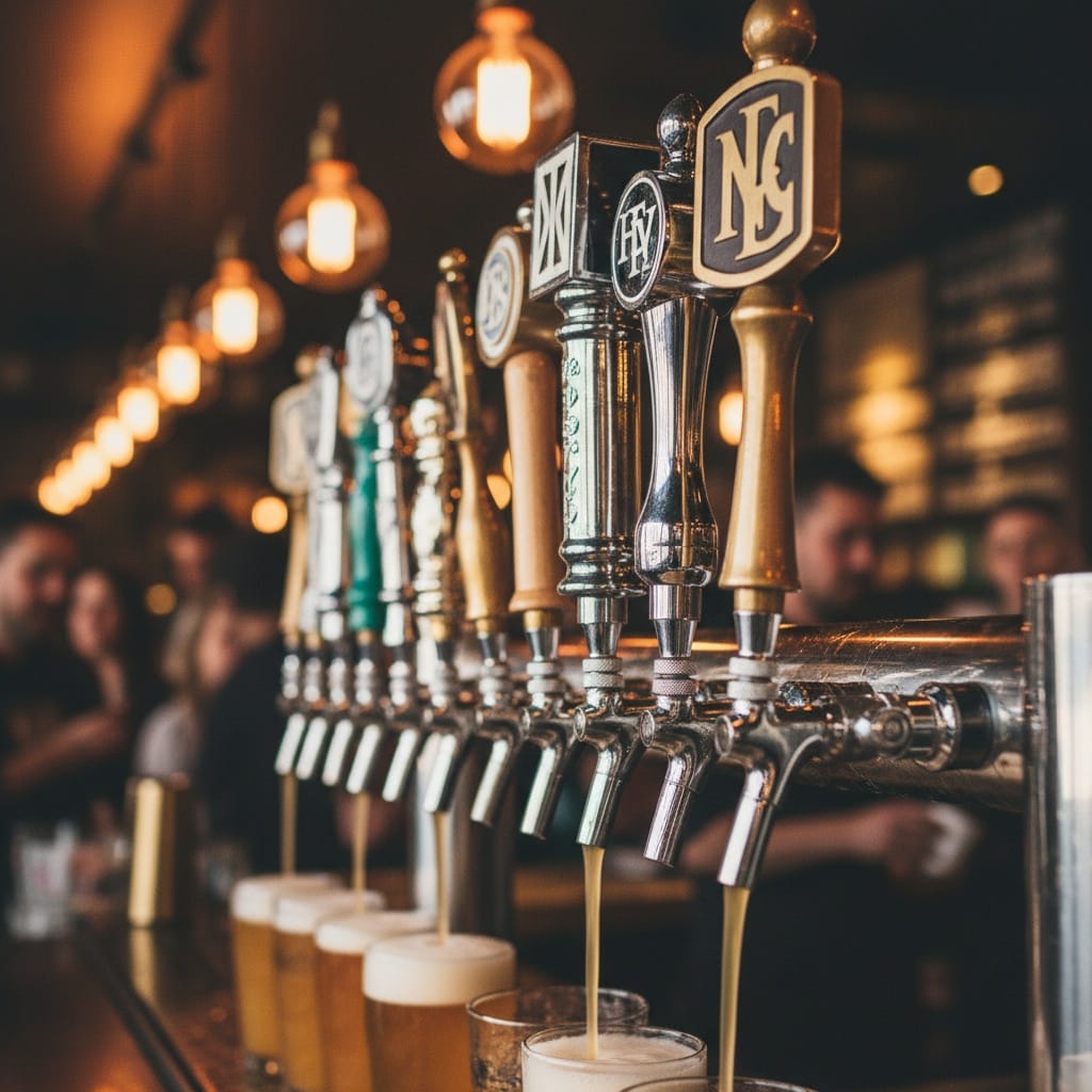 tap handles closeup 30112863