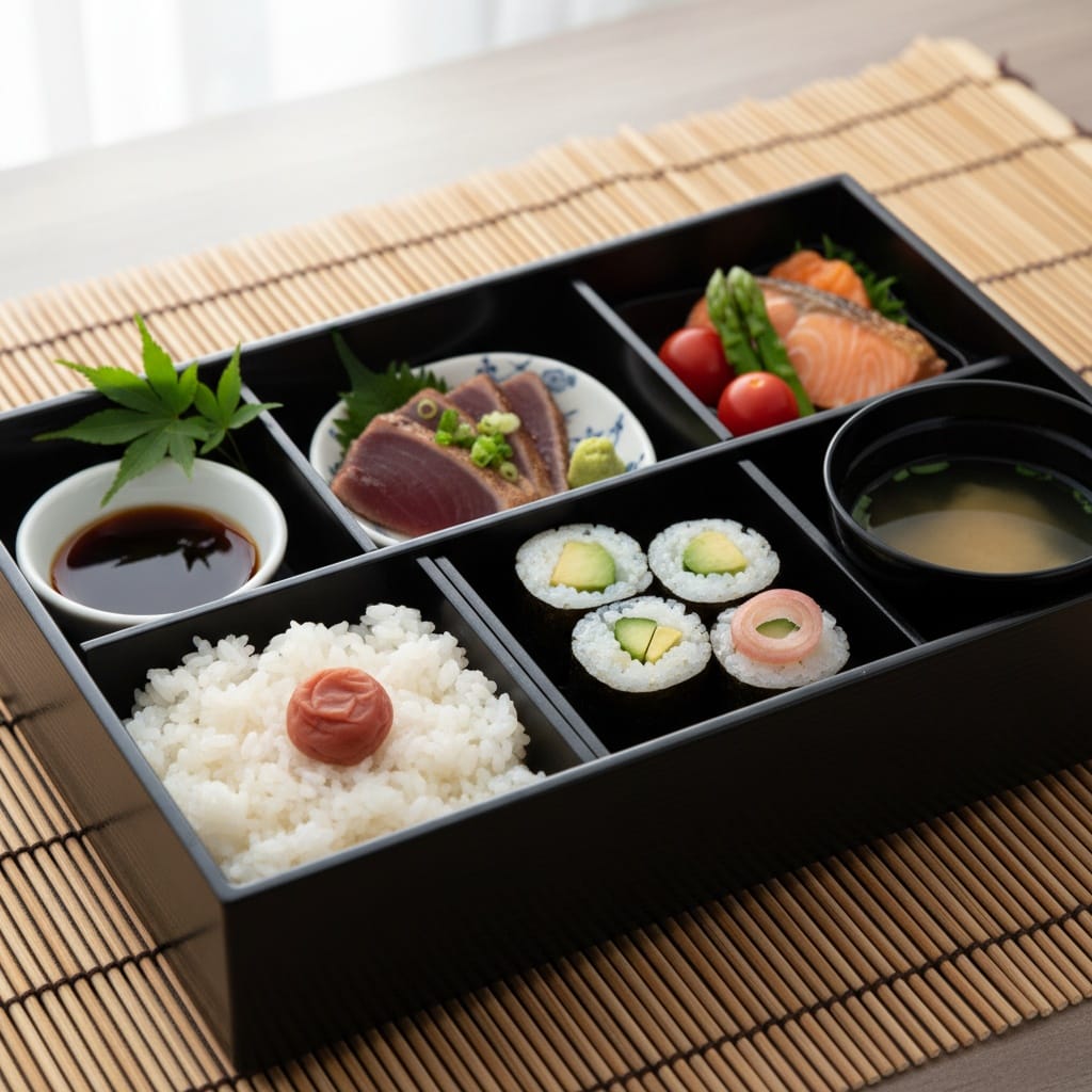 traditional bento arrangement 22776225
