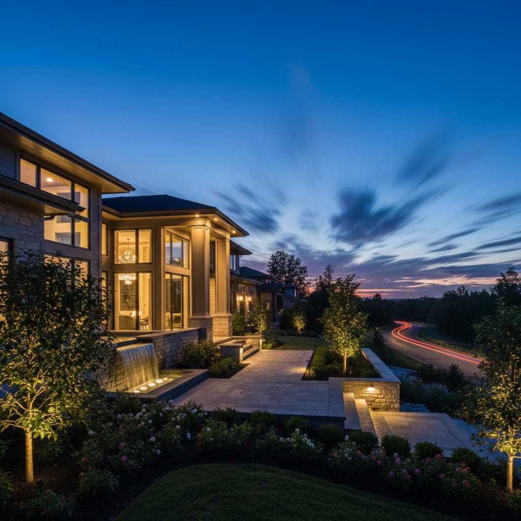 twilight exterior ambiance 11106498