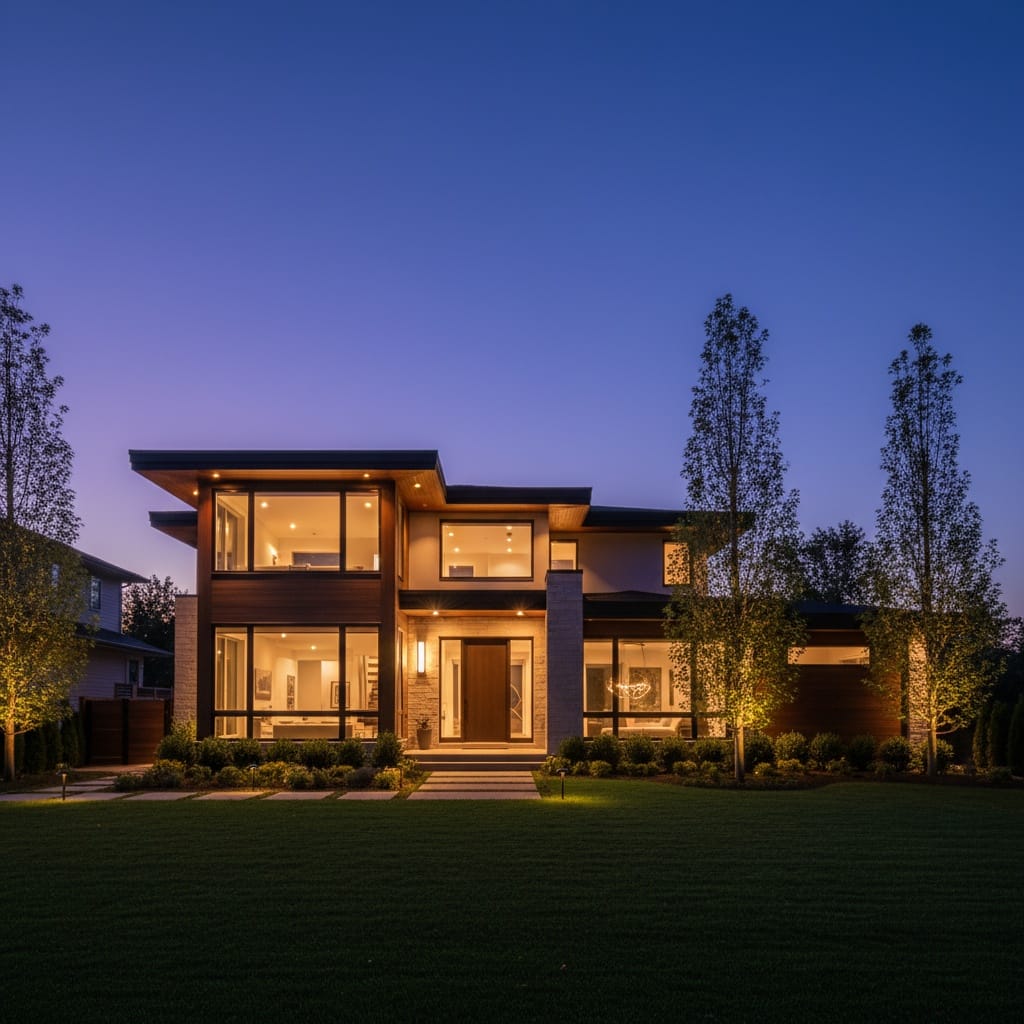 twilight exterior dramatic 61809571