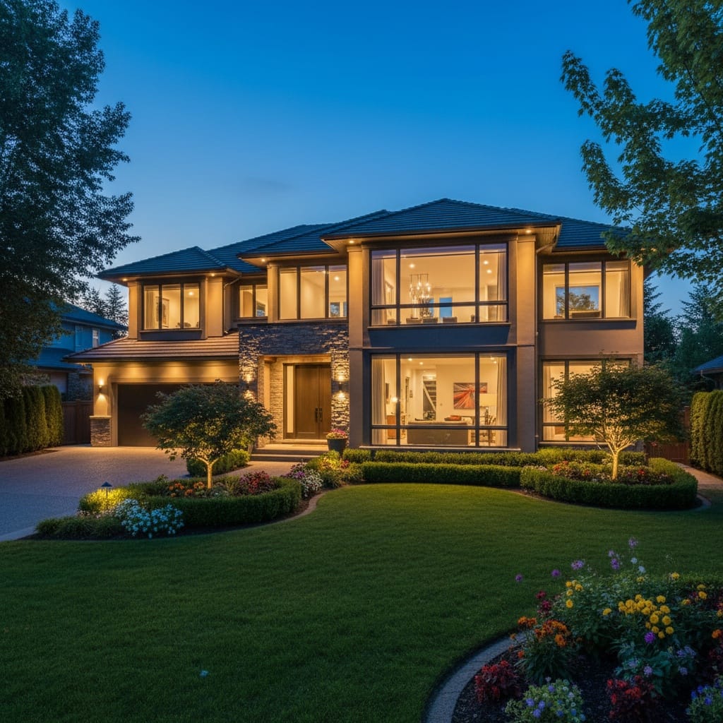 twilight exterior dramatic 76691003