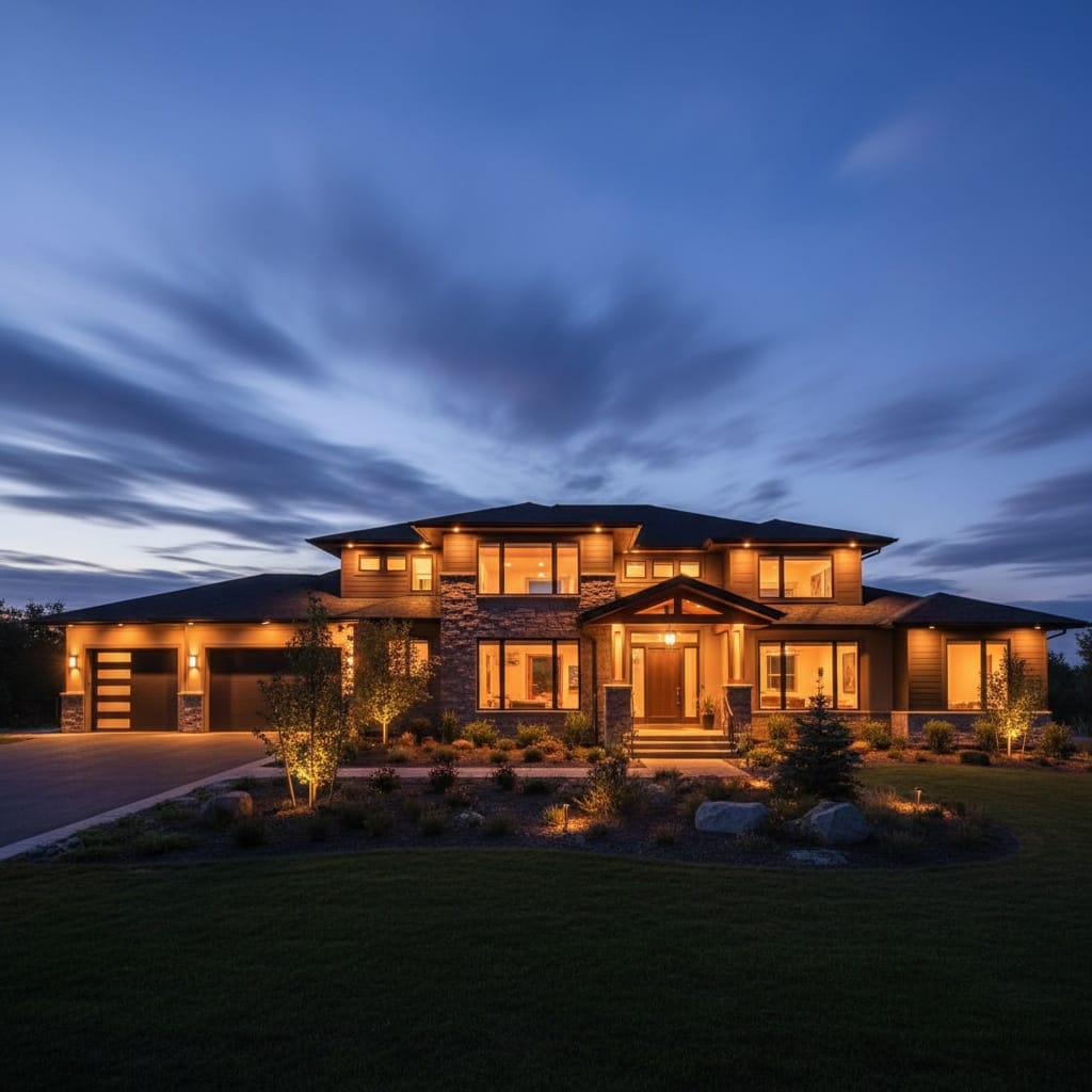 twilight exterior dramatic 81953570