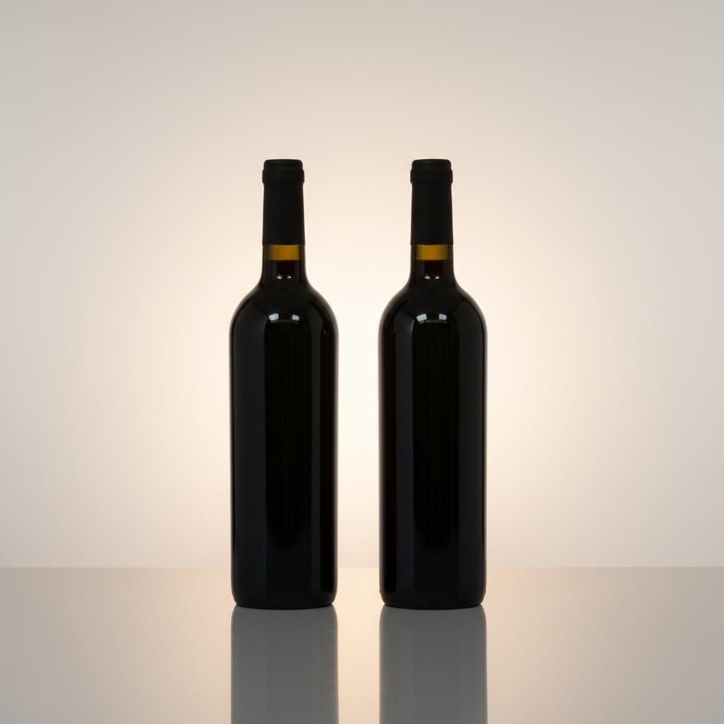 two bottles comparison 58096798