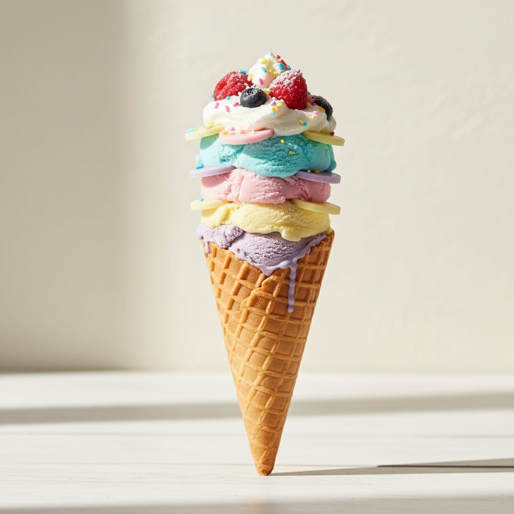 waffle cone standup 46391821