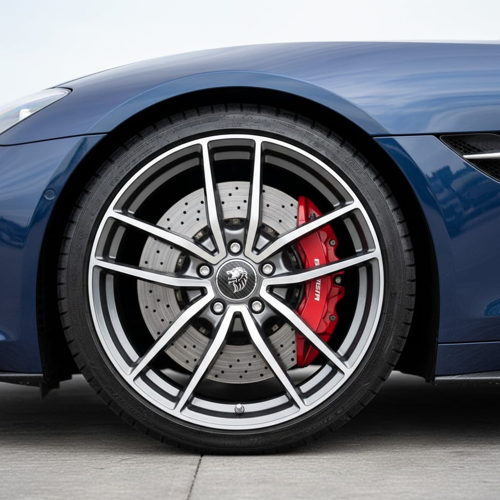 wheel and detail closeup 55177916