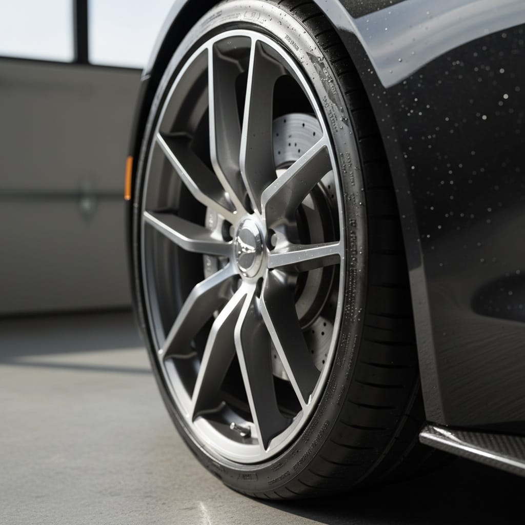 wheel detail closeup 18023543