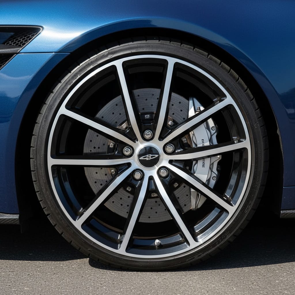 wheel detail closeup 93982858
