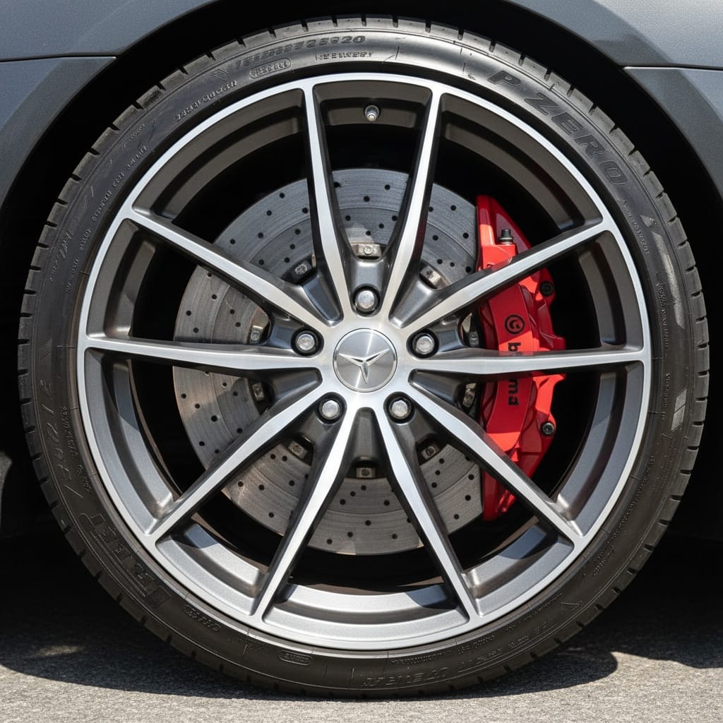 wheel tire closeup 27204485
