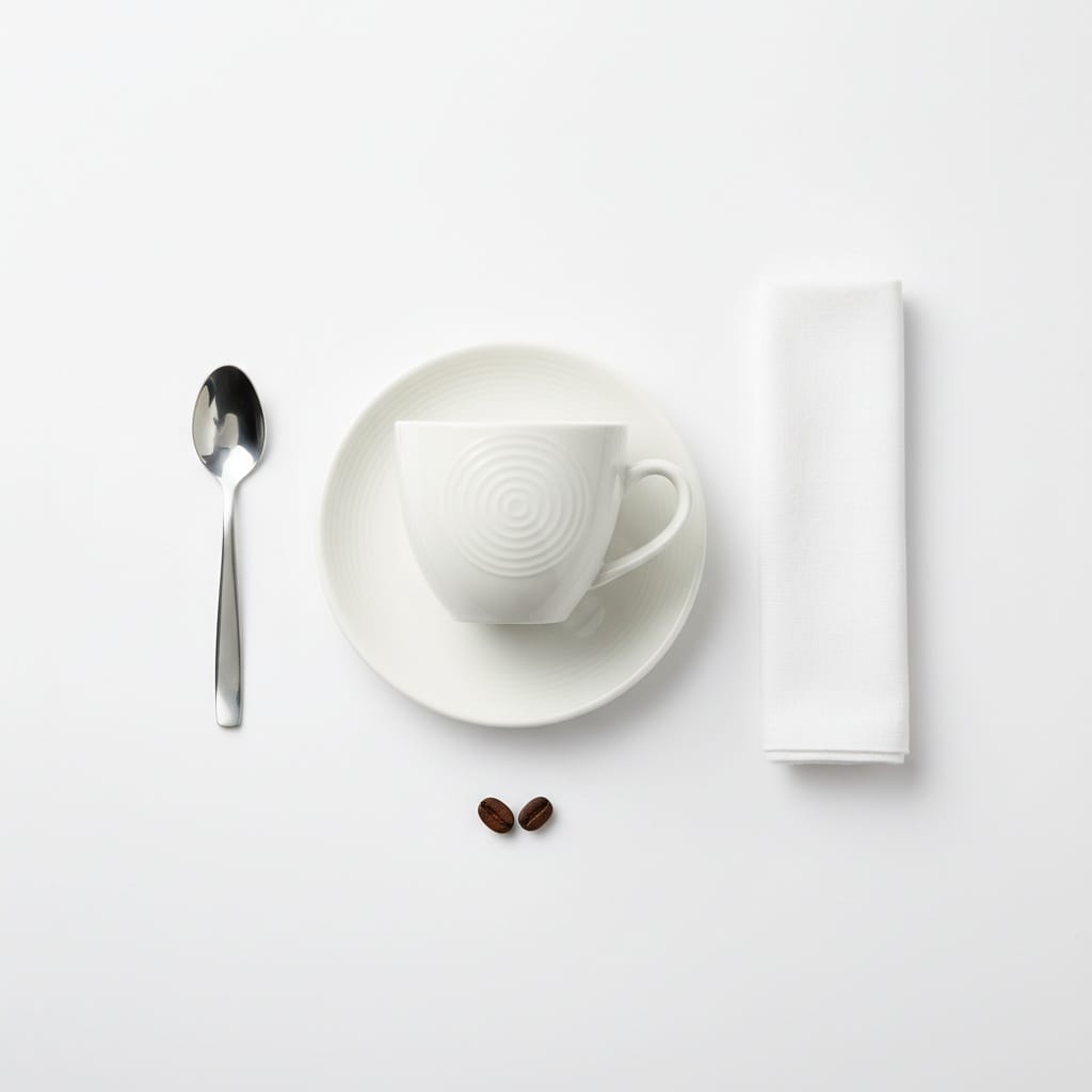 white seamless overhead flat lay 33541796