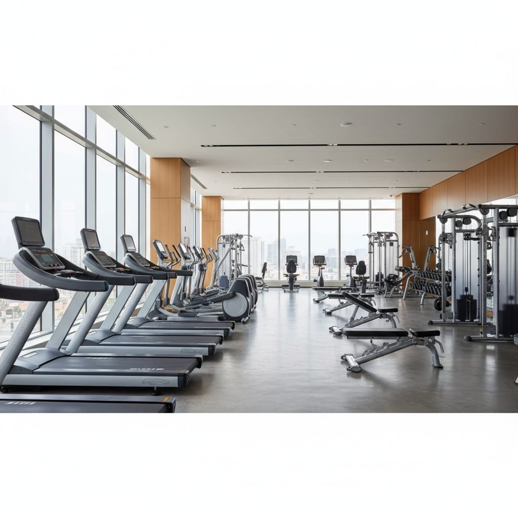 wide angle full gym view 25229752