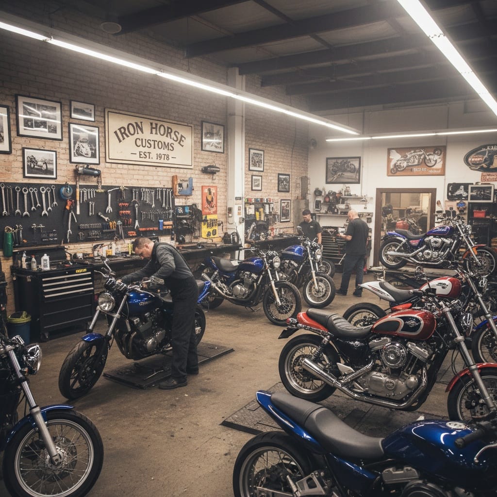 workshop action wide shot 67529529