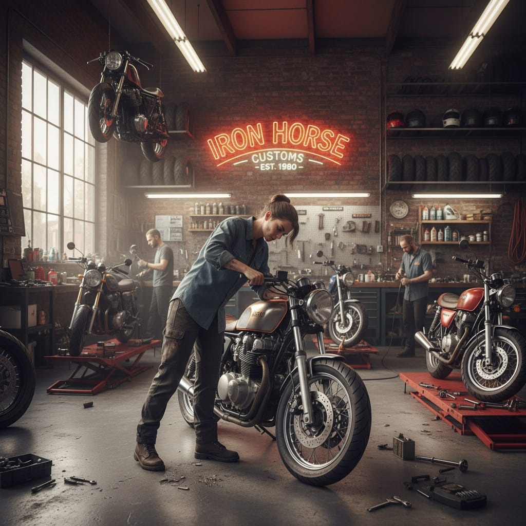 workshop action wide shot 99116879