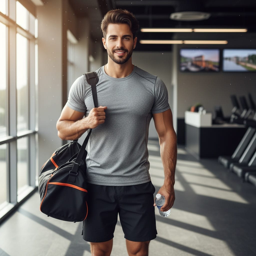 athletic middle_eastern man early morning motivation 41452955