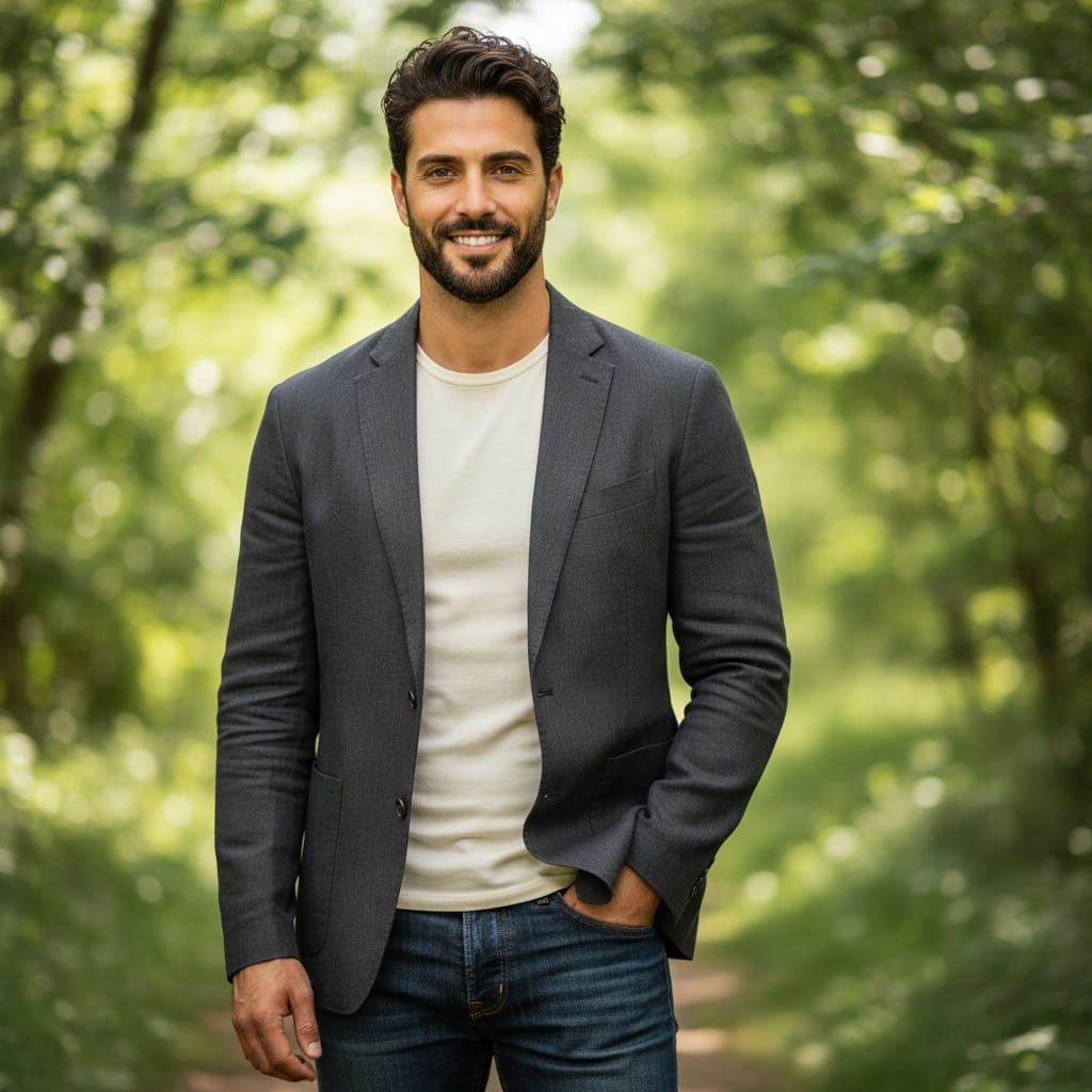 athletic middle_eastern man outdoor natural light fashion 10265510