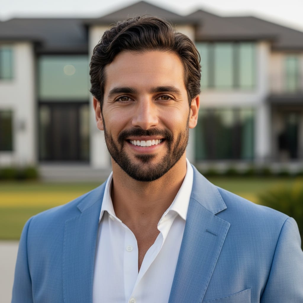 athletic middle_eastern man outdoor property background 19278344