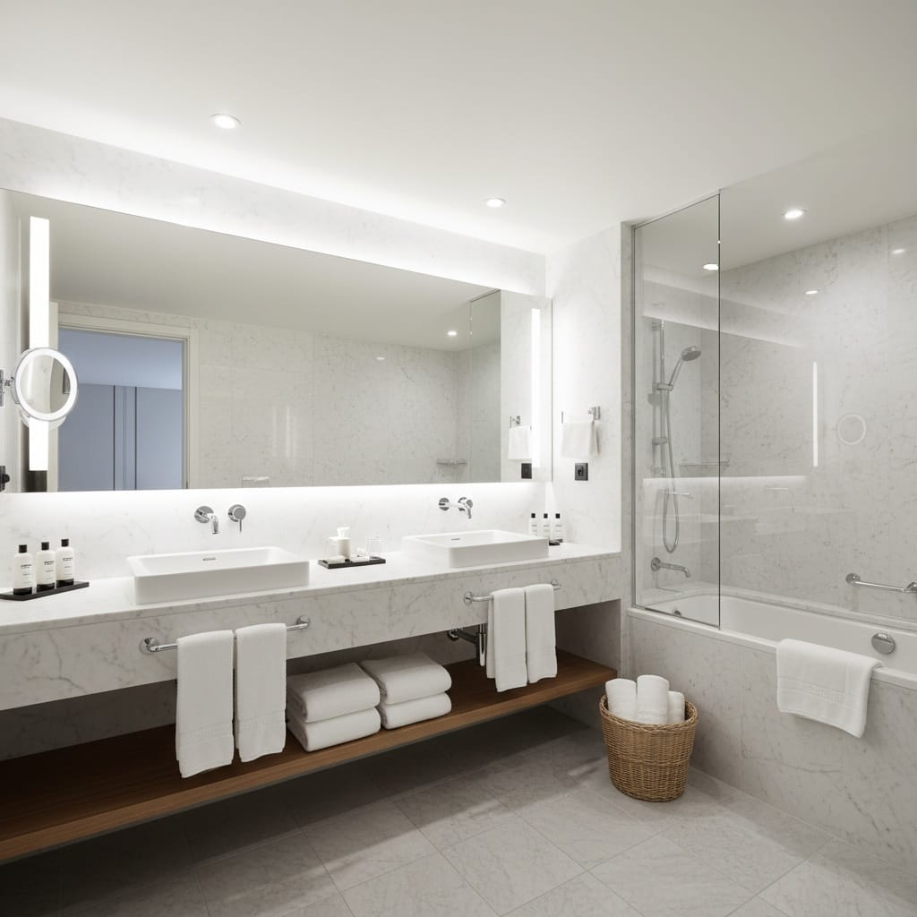 bathroom clean luxury detail 22590732