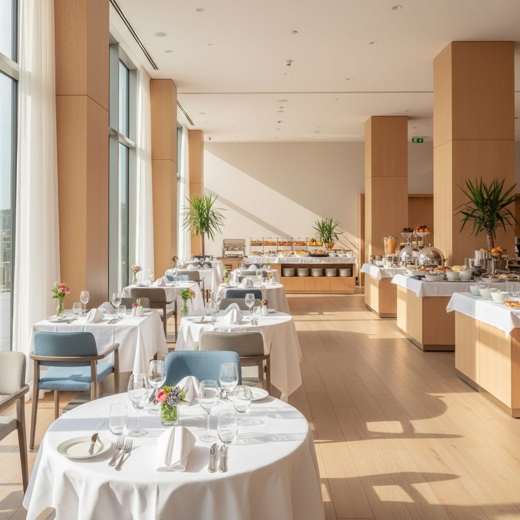 breakfast dining area setup 68820714