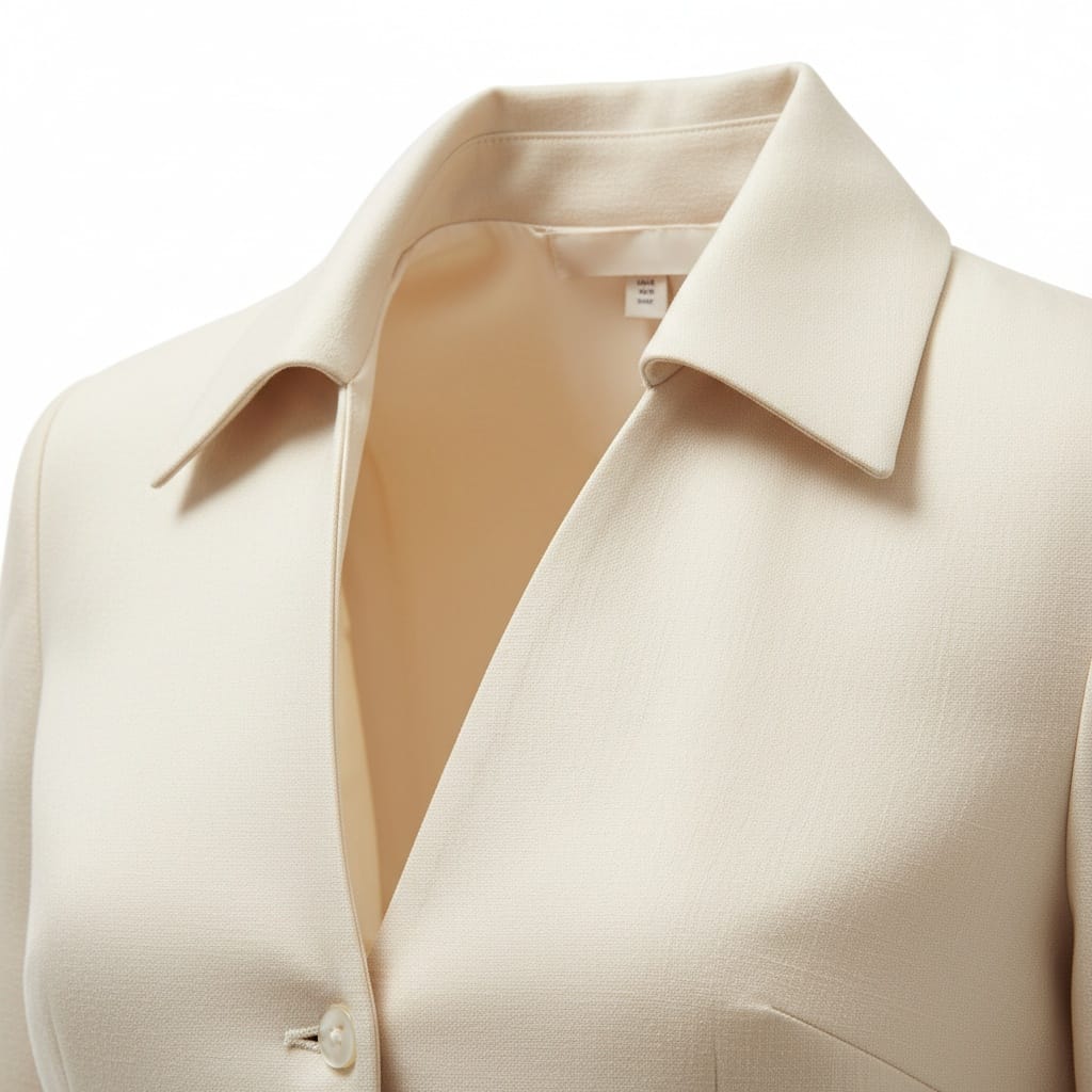 collar neckline closeup 31525759