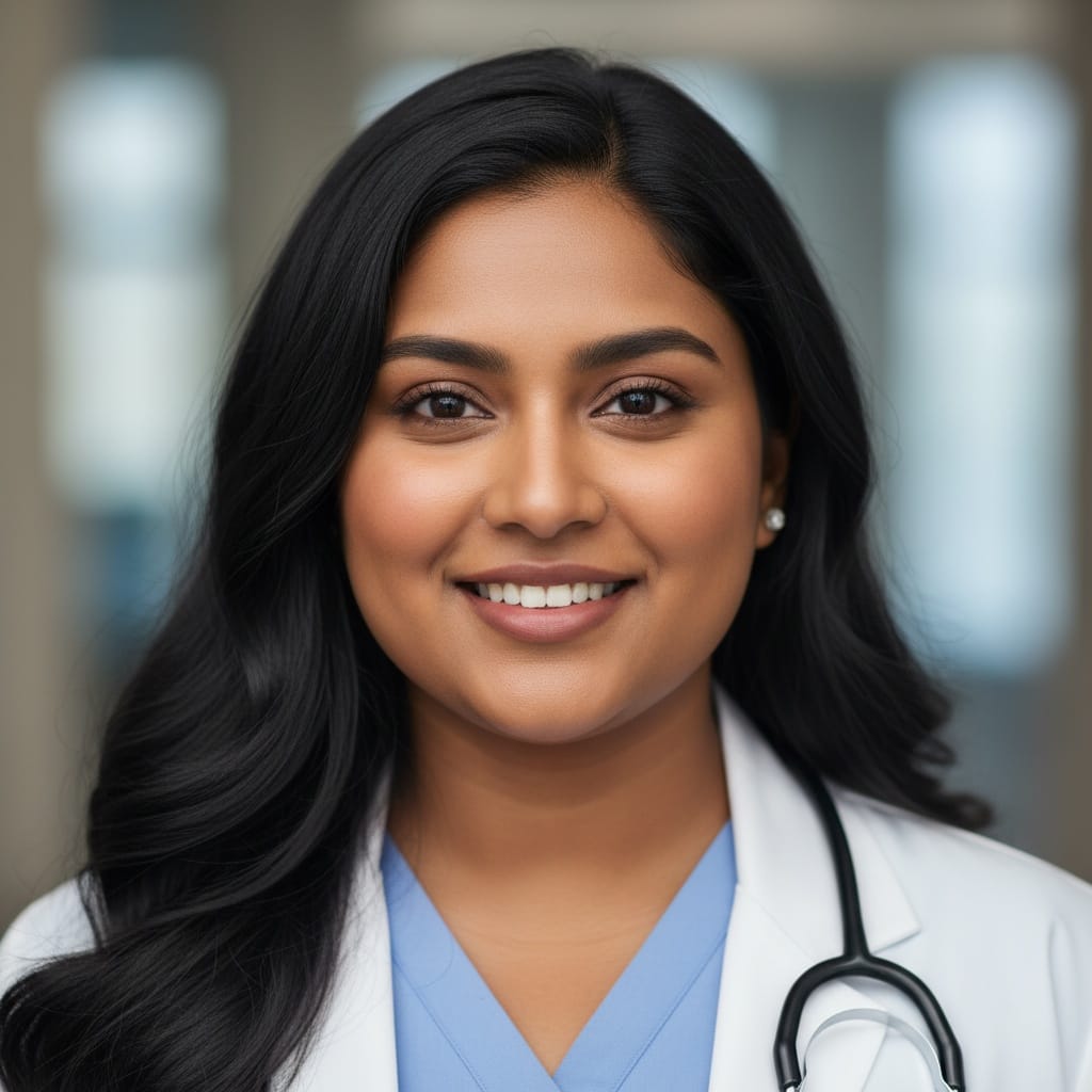 curve indian woman close up compassionate expression 44033155