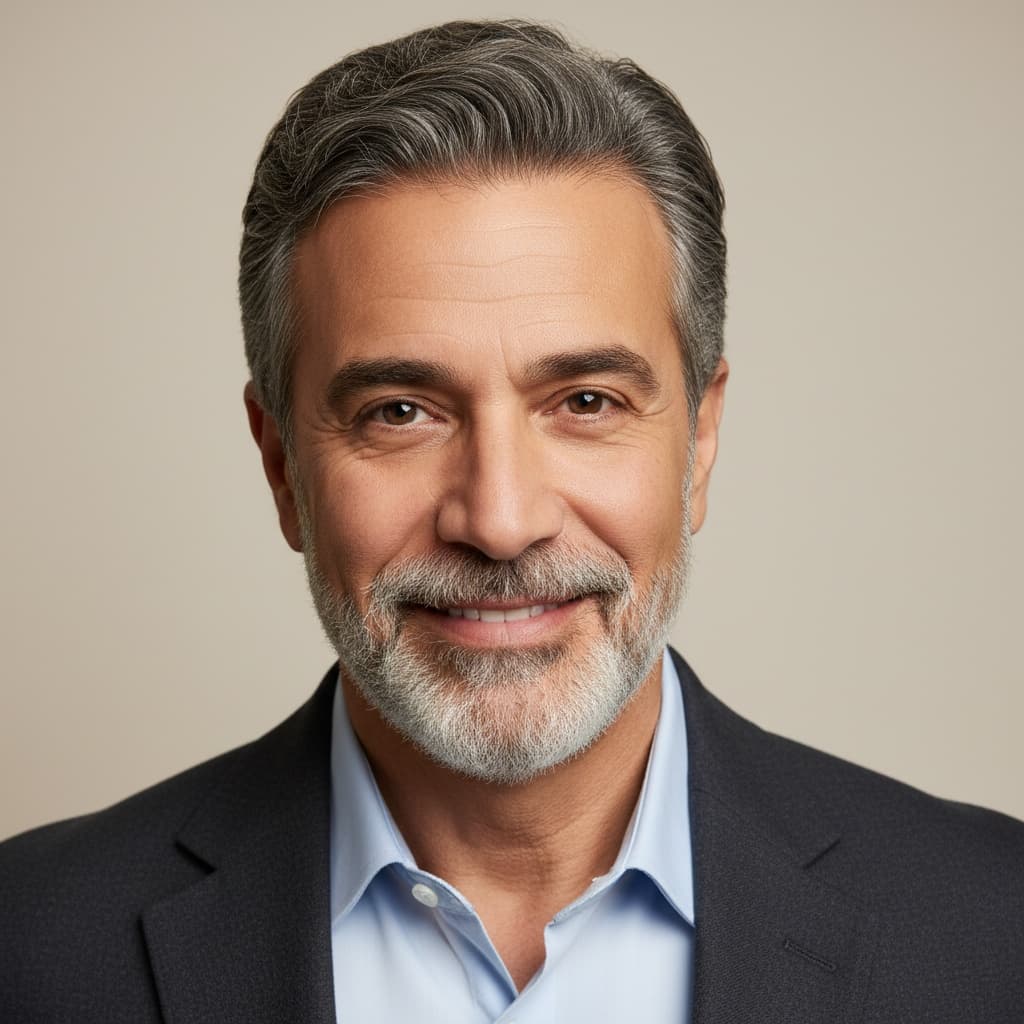 Dating Profile Photos for Men Over 40 - Professional AI photography