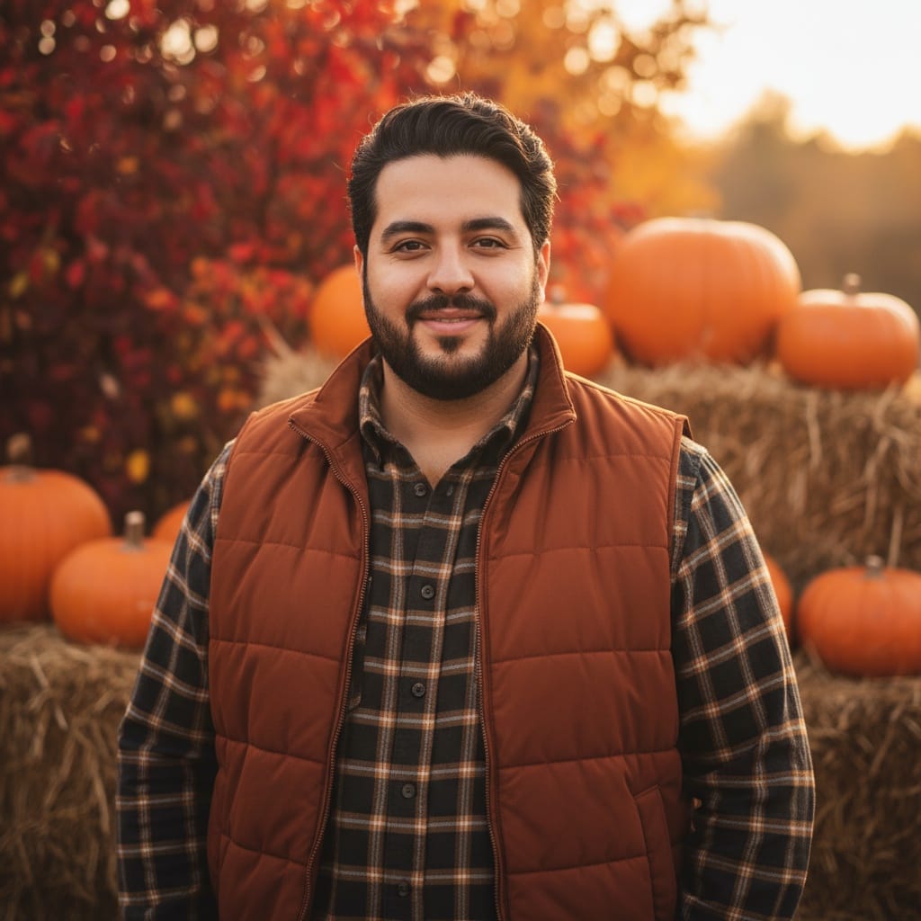 curve middle_eastern man rustic autumn outdoor portrait 22872331