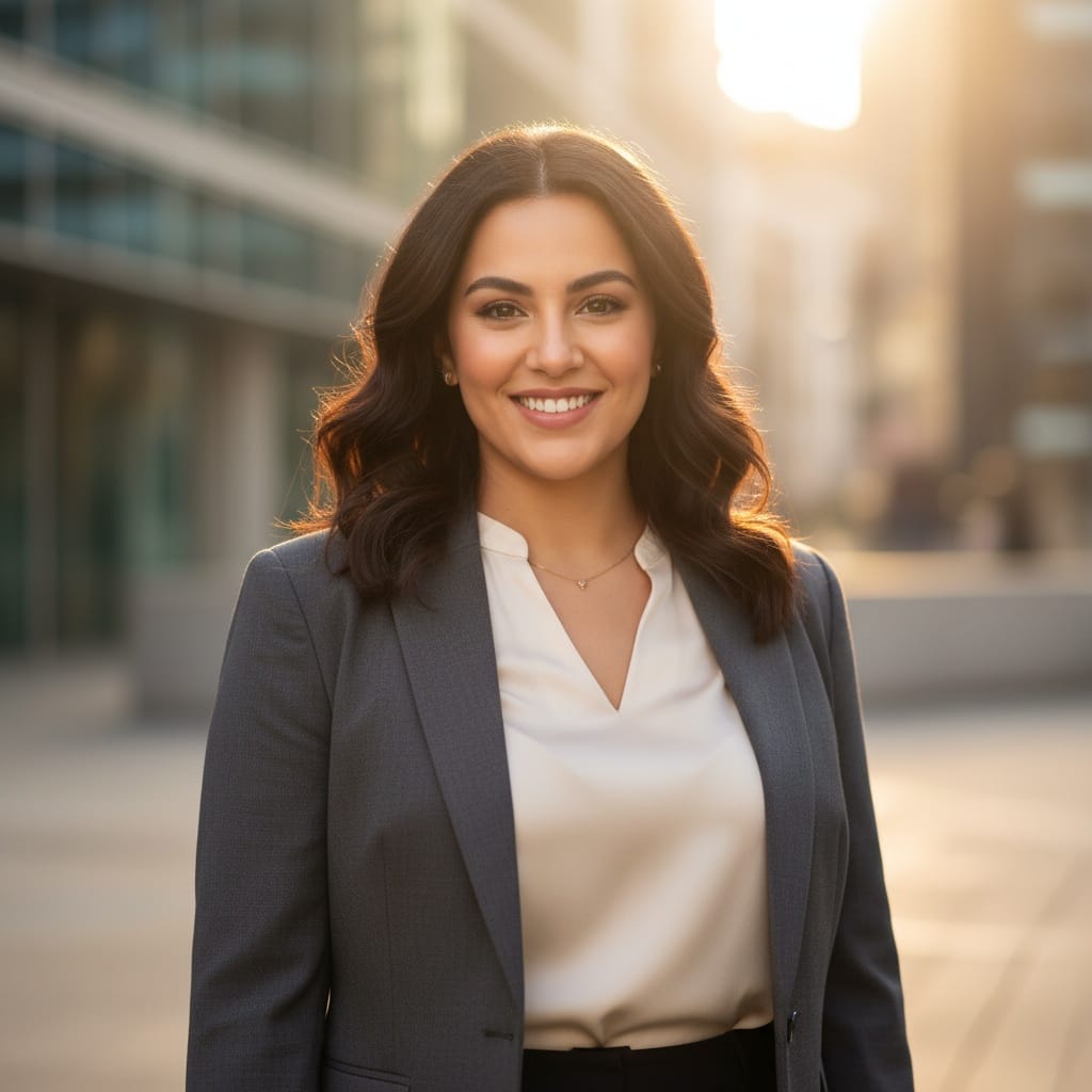 curve middle_eastern woman outdoor urban professional 97372831