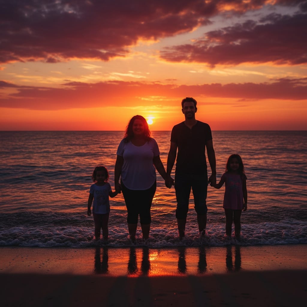 curve middle_eastern woman silhouette sunset romantic 61940306