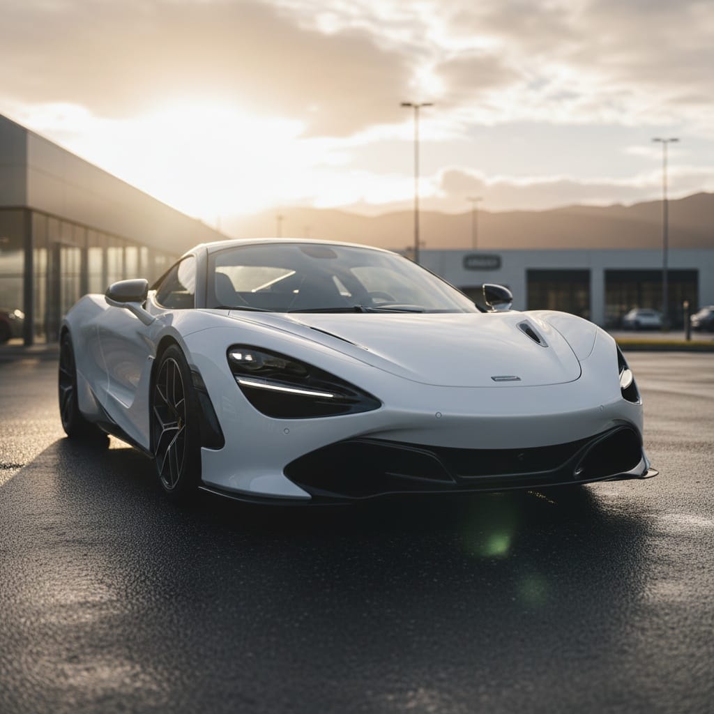 dramatic low angle front 54059731