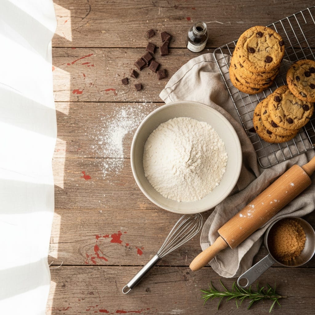 overhead flat lay decorated 98738250