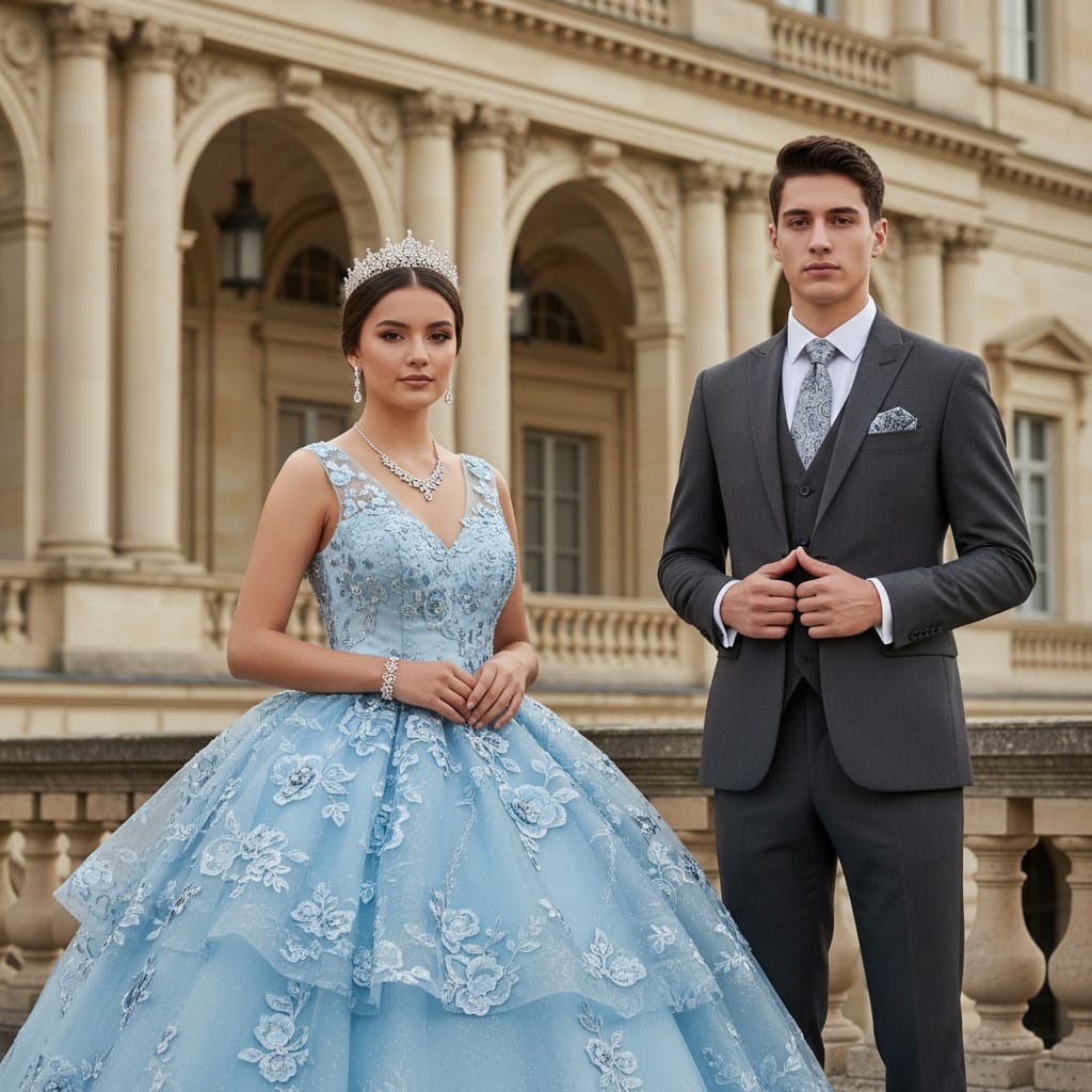 petite latina woman outdoor architectural background 20811413