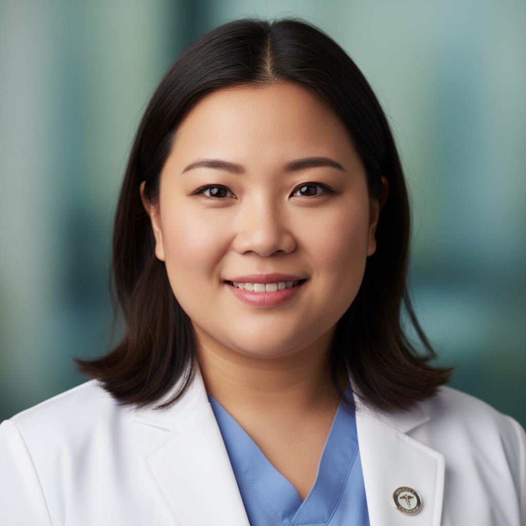 plus_size asian woman close up compassionate expression 45803081