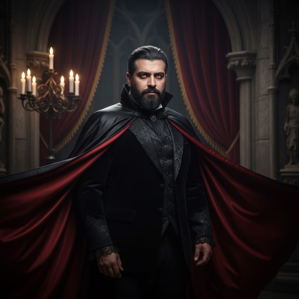 plus_size middle_eastern man classic vampire portrait 30579875